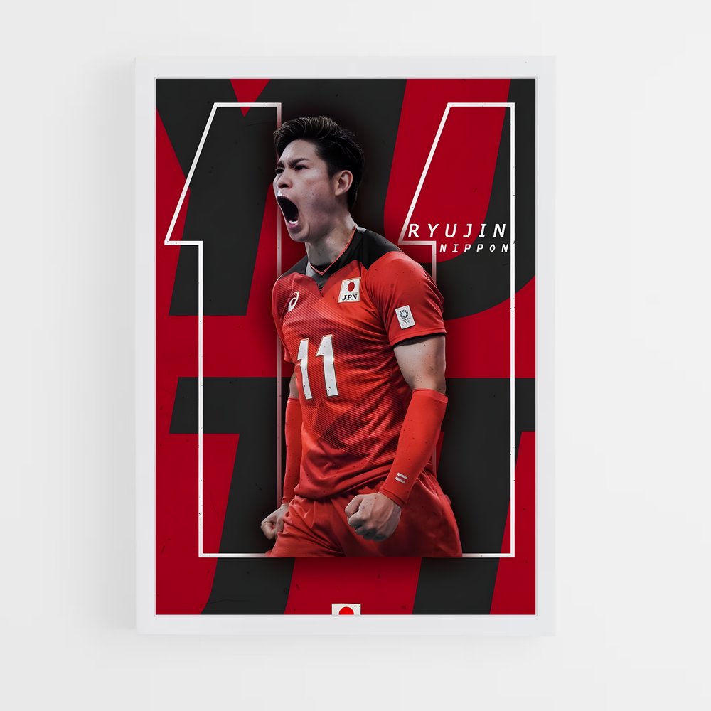 Poster Duel des Samouraïs – affiche Volleyball (vue 3)